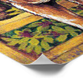 Kat over Fence, Louis Wain Poster (Hoek)