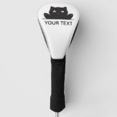KAT OVERGESCHREVEN GOLFHEADCOVER (Voorkant)