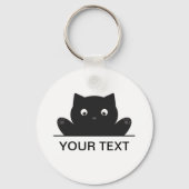 KAT OVERGESCHREVEN SLEUTELHANGER (Voorkant)