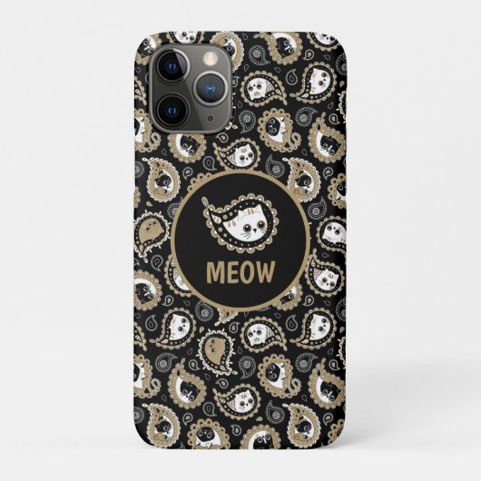 Kat Paisley Case-Mate iPhone Case (Achterkant)