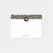 Kat Paisley Post-it® Notes (Voorkant)