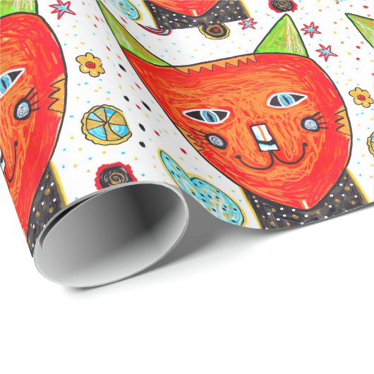 Kat pakpapier (Rol Hoek)