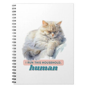 Kat Pap Cadeaus, Grappig citaat Notitieboek