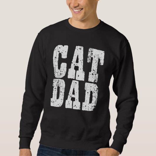 Kat pap Dads katten Trui (Voorkant)