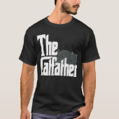Kat pap de catfather Crazy Cat vader Kat papa T-shirt (Voorkant)