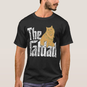 Kat pap de catfather Crazy Cat vader Kat papa T-shirt