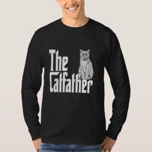 Kat Pap De Kat Vader Schattige Kat Vader Kat Papa T-shirt