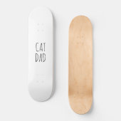 "Kat Pap" Eenvoudige moderne boerderij Persoonlijk Skateboard (Voorkant)