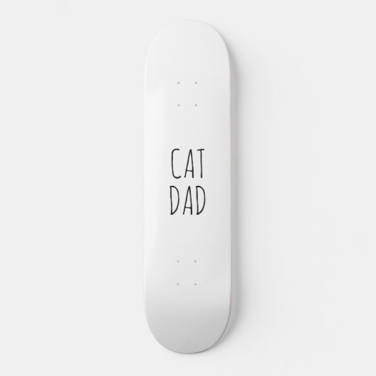 "Kat Pap" Eenvoudige moderne boerderij Persoonlijk Skateboard (Voorkant)