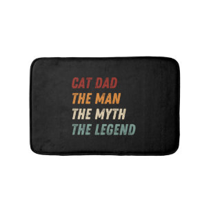 Kat pap het Man de mythe de legende Badmat