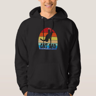 Kat pap  retro zonnekat pap keuten hoodie