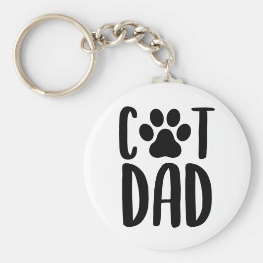 Kat Pap Sleutelhanger (Voorkant)