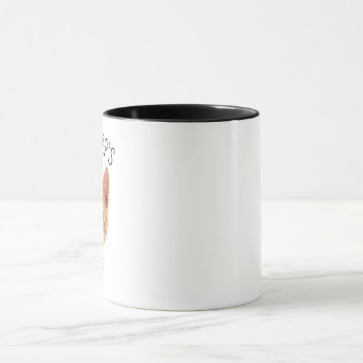 Kat Pap Voor Huisdier Eigenaren Liefhebbers Vaderd Mok (Midden)