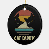 Kat papa  beste kat papa ooit keramisch ornament (Links)