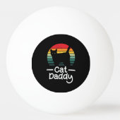  kat papa Cat Lover Pingpongbal (Voorkant)