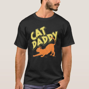 Kat papa. Funny Cute Street Art Graffiti Spray Vi T-shirt