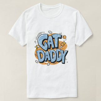 kat papa, kat liefhebber vader huisdier vader kat  t-shirt