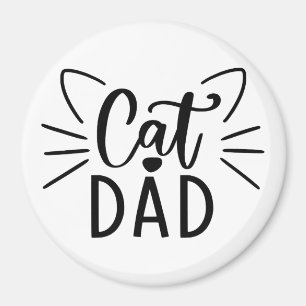 Kat papa magneet