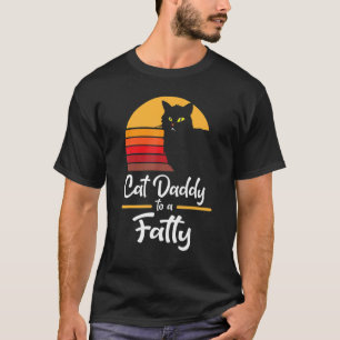 Kat papa om vet te zijn Gelukkige Vaderdag mijn zo T-shirt