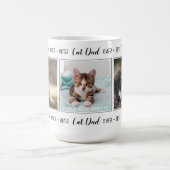 Kat Papa op maat 3 Fotovaders Dag Koffiemok (Center)