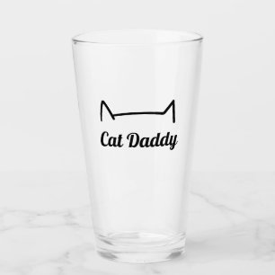 Kat papa Pint Glass Glas