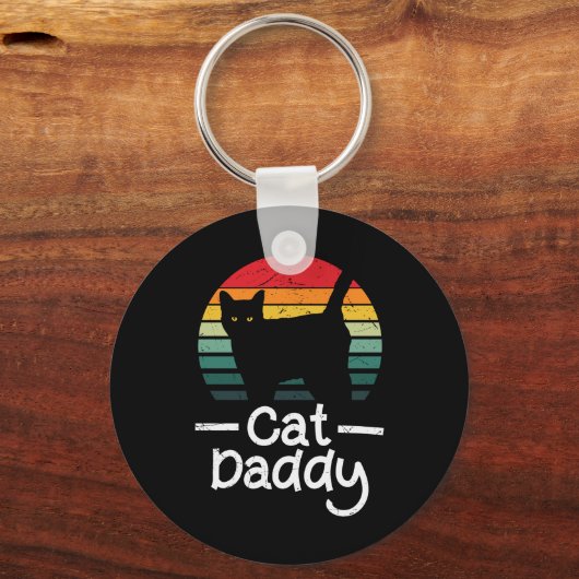 Kat papa sleutelhanger (Voorkant)