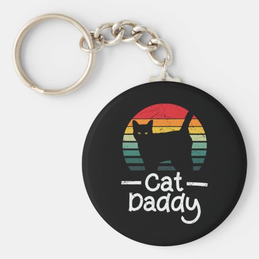 Kat papa sleutelhanger (Voorkant)