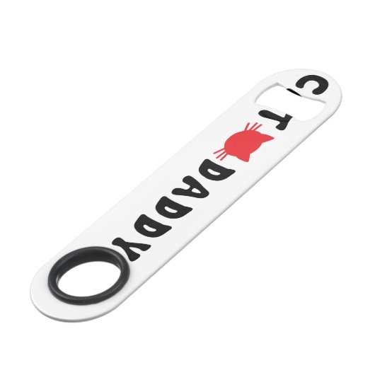 Kat Papa Speed Bottle Opener Flessenopener (Achterkant Gekanteld)