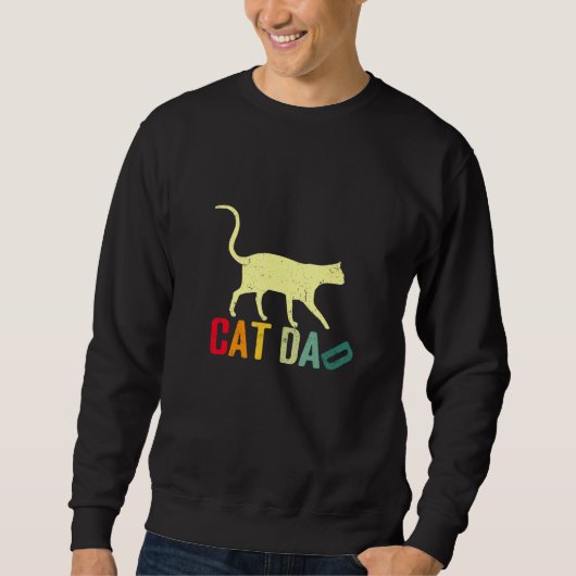 Kat Papa Stijl Kat Trui (Voorkant)