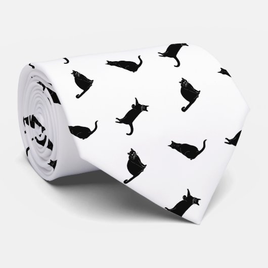 Kat papa stropdas (Opgerold)