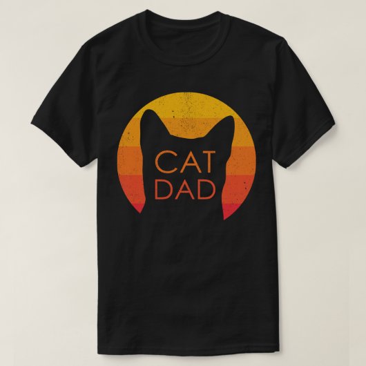Kat papa t-shirt (Design voorkant)