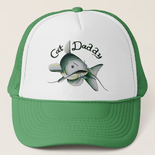 Kat papa trucker pet (Voorkant)