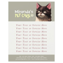 Kat Paper Cut Art Pet Care Food Shop Animal Clinic