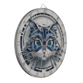 Kat Papier Origami Pet Care Grooming Dierenkliniek Dartbord (Voorkant Links)