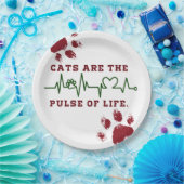 Kat Papieren Bordje (Feest)