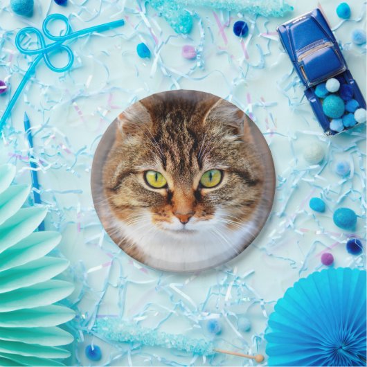 Kat Papieren Bordje (Feest)