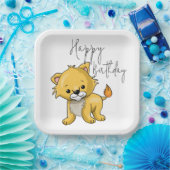 Kat Papieren Bordje (Feest)