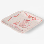  Kat Papieren Bordje (Gebogen)