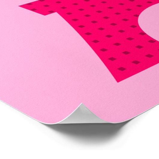  Kat Paris Birthday Banner Poster (Hoek)