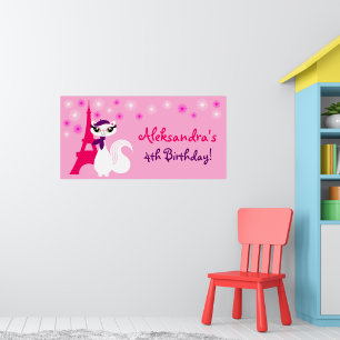  Kat Paris Birthday Banner Poster