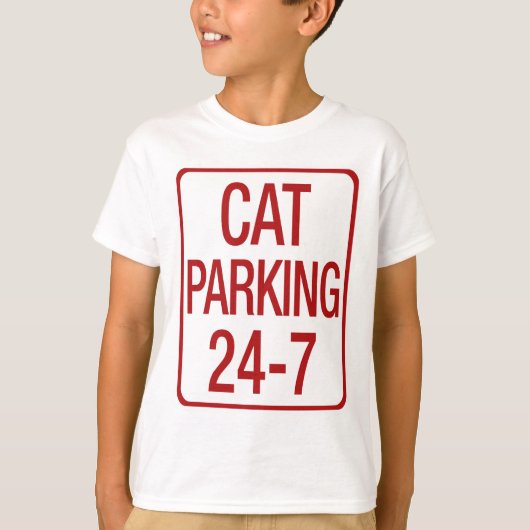 Kat Parking T-shirt (Voorkant)