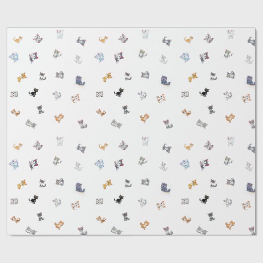 Kat-partij Cadeaupapier (Vlak)