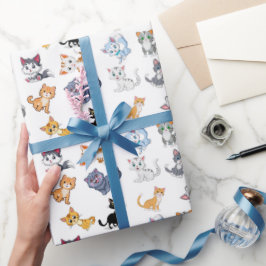 Kat-partij Cadeaupapier