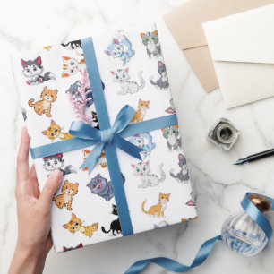 Kat-partij Cadeaupapier