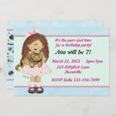 Kat-partij Kaart (Voorkant / Achterkant)