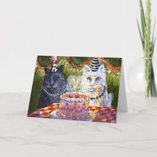 Kat-partij Kaart (Voorkant)