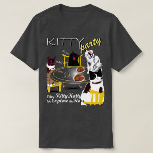 Kat Partij met Kat T-shirt