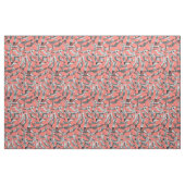 kat partij zwart koraal stof (Yard (91,4 cm))