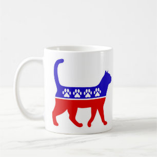Kat Party Logo Feline Politics Great Party of Meow Koffiemok