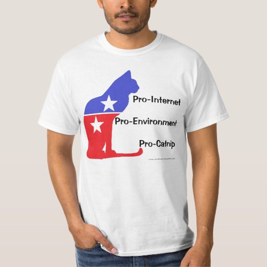 Kat Party-Shirt T-shirt (Voorkant)